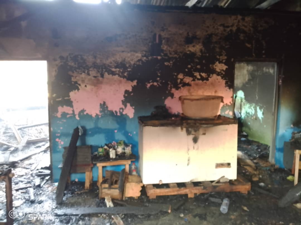 Personnel of Aloryi Police station displaced as fire guts their rooms 