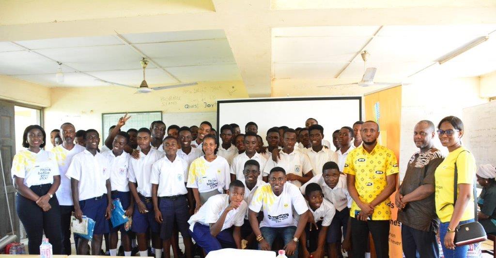 MTN Ghana commemorates Africa Safer Internet Day with Osu Presby SHS