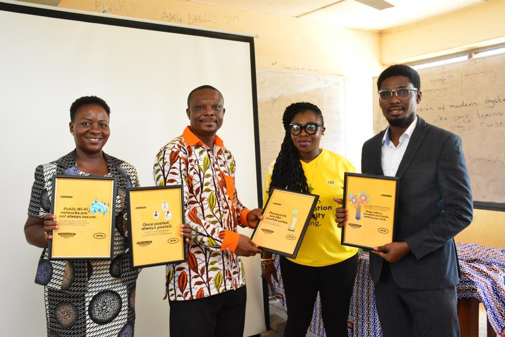 MTN Ghana marks ‘Safer Internet Day’ celebration with students of Osu Presbyterian SHS