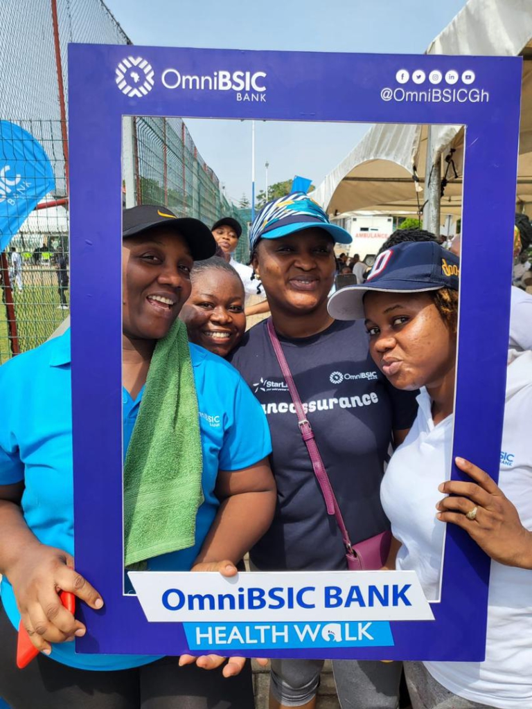 OmniBSIC commits to staff productivity with 10km health walk in Accra