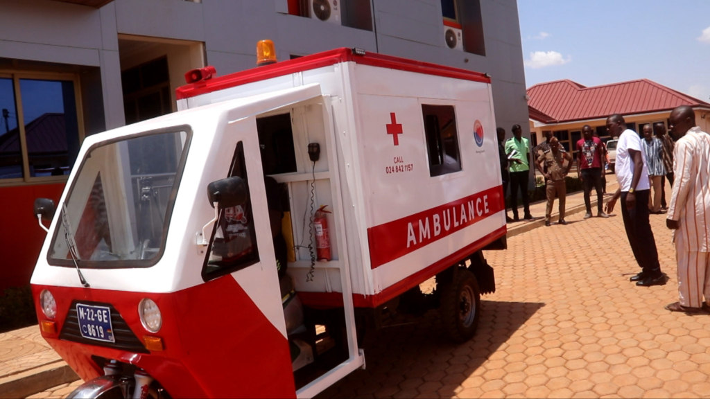 Moving Health donates tricycle ambulances to 5 outlandish communities