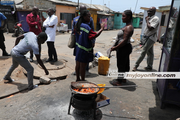 Joy Clean Ghana: AMA environmental health inspectors caution Chorkor, Mamprobi residents