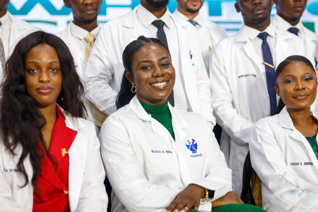 Entrance University College holds maiden White Coat ceremony 