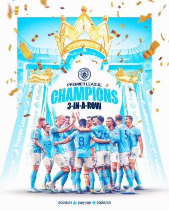 Manchester City clinches 6th Premier League title in 11 seasons