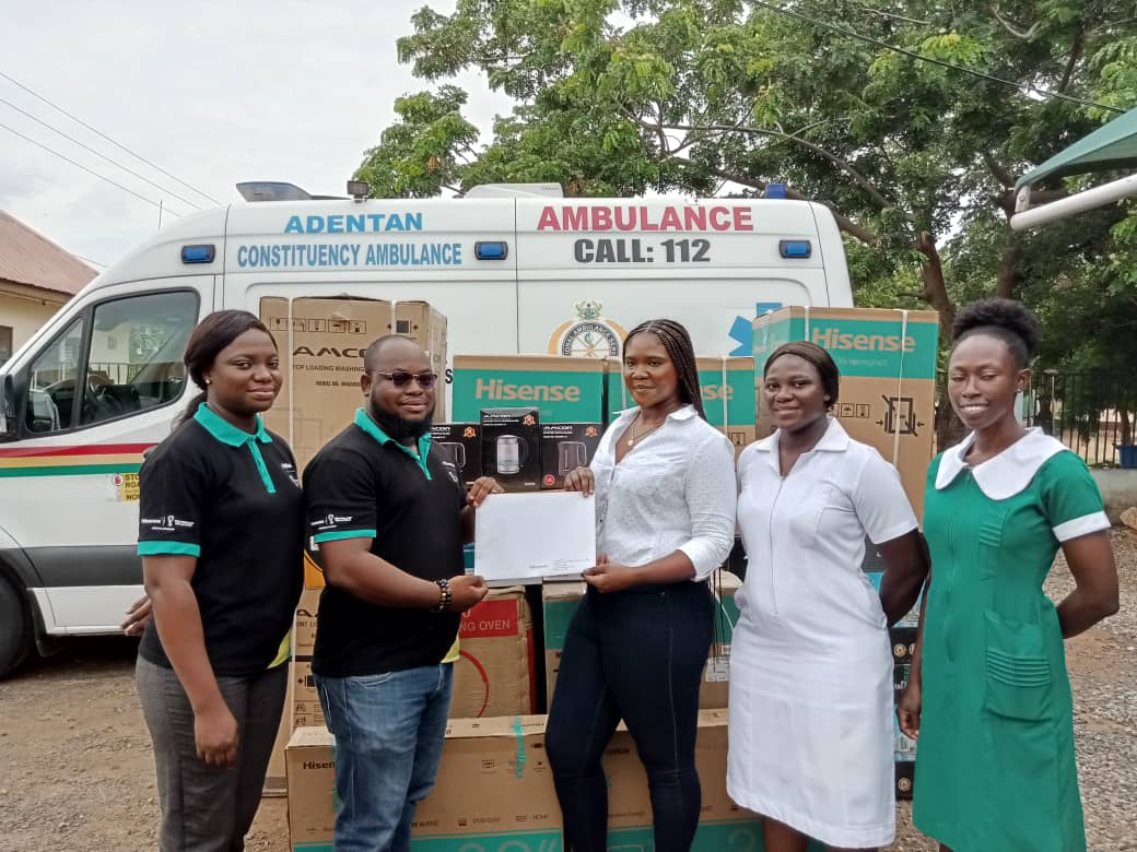 Hisense Donates To Adjiringanor Health Centre