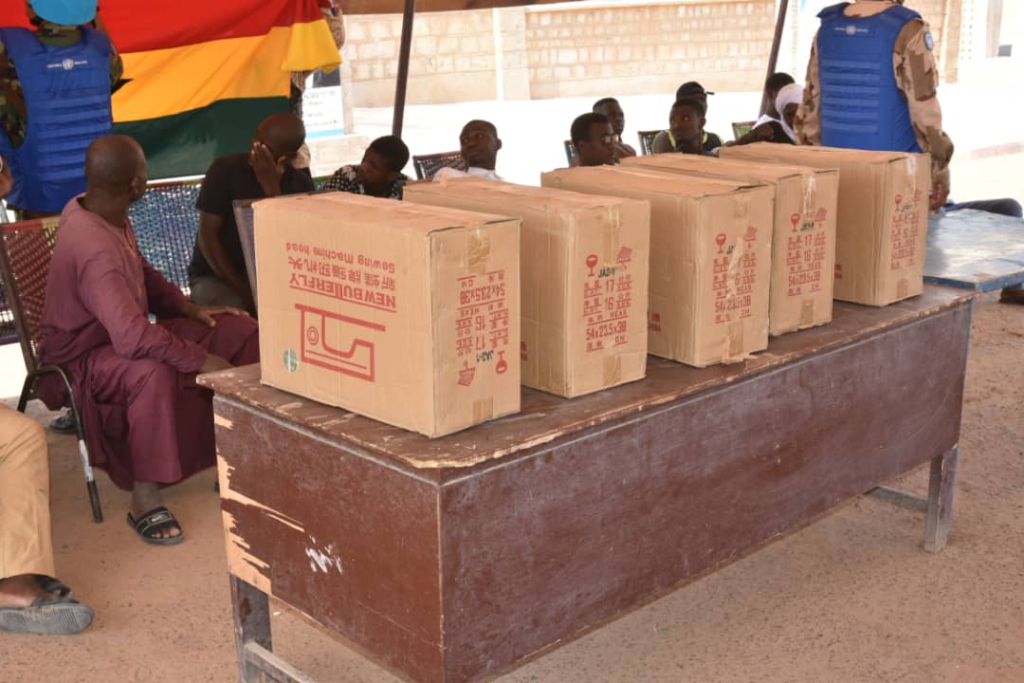 GHANENGCOY 10 conducts CIMIC activity in Timbuktu in support of the MINUSMA mandate