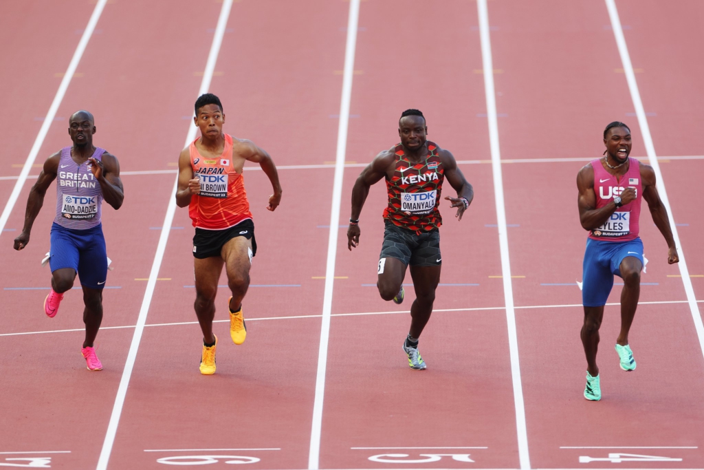 Budapest 2023: Noah Lyles wins 100m title as Botswana’s Letsile Tebogo ...