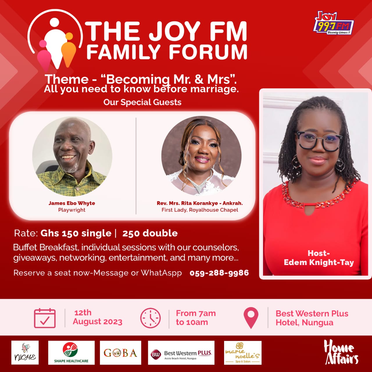 Why you must not miss the Joy FM Family Forum