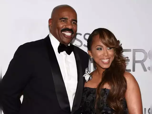 Steve Harvey's wife Marjorie SLAMS speculation that she cheated on the game  show host with their BODYGUARD - brushing off the rumors as 'lies and  foolishness