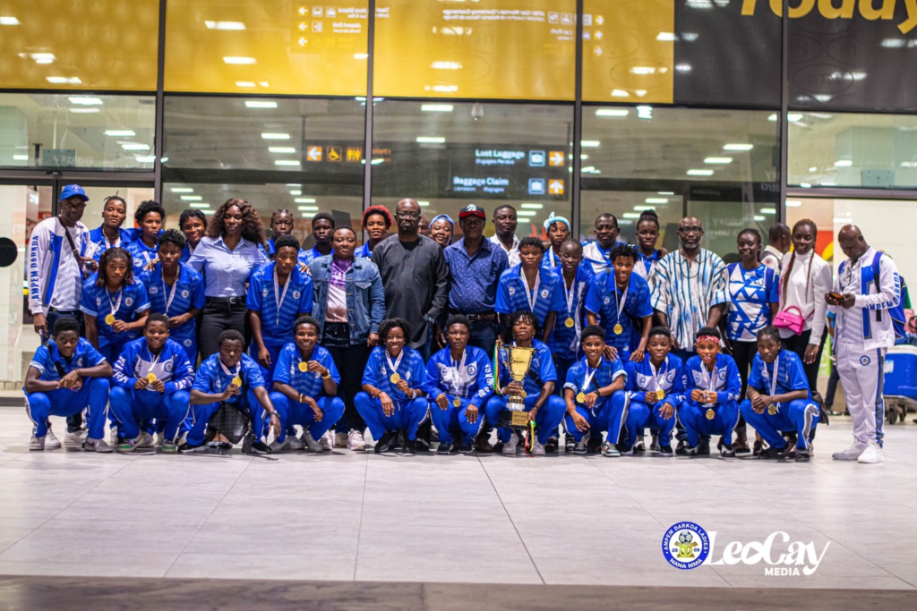 Ampem Darkoa Ladies Arrive In Ghana After WAFU B Champions League ...