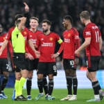 Rashford sees red as Copenhagen stun Manchester United 4-3