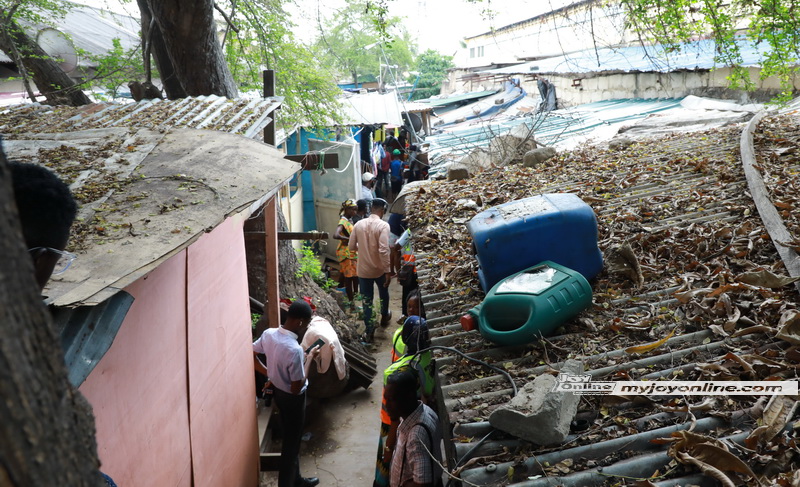 Joy Clean Ghana  Campaign: Squatters on Neoplan Station storm drain to be ejected