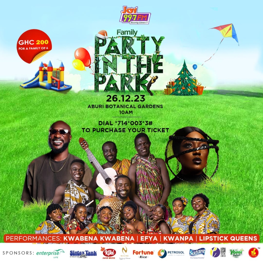 Big fun ahead as all is set for Joy FM Family Party in the Park