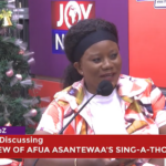 Afua Asantewaa wanted to extend her sing-a-thon to Sunday - Dr. Grace Buckman