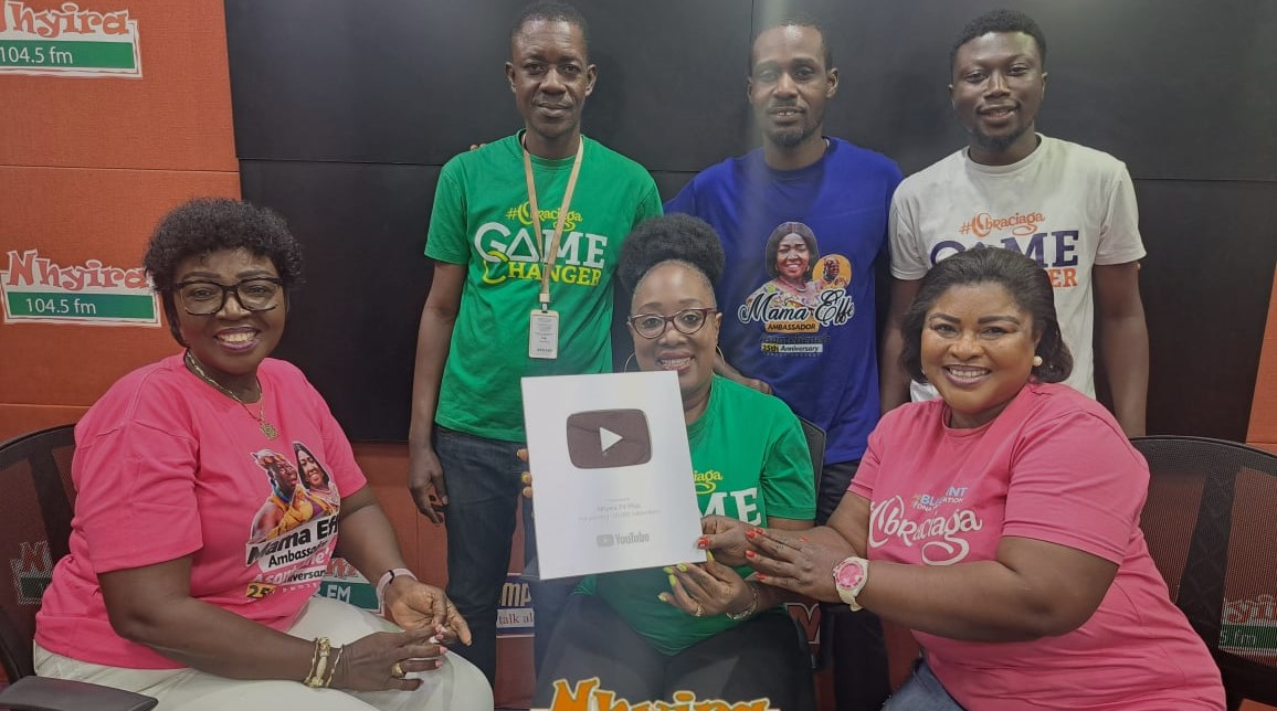 Nhyira FM recognised with 'Silver Creator Award' by YouTube for ...