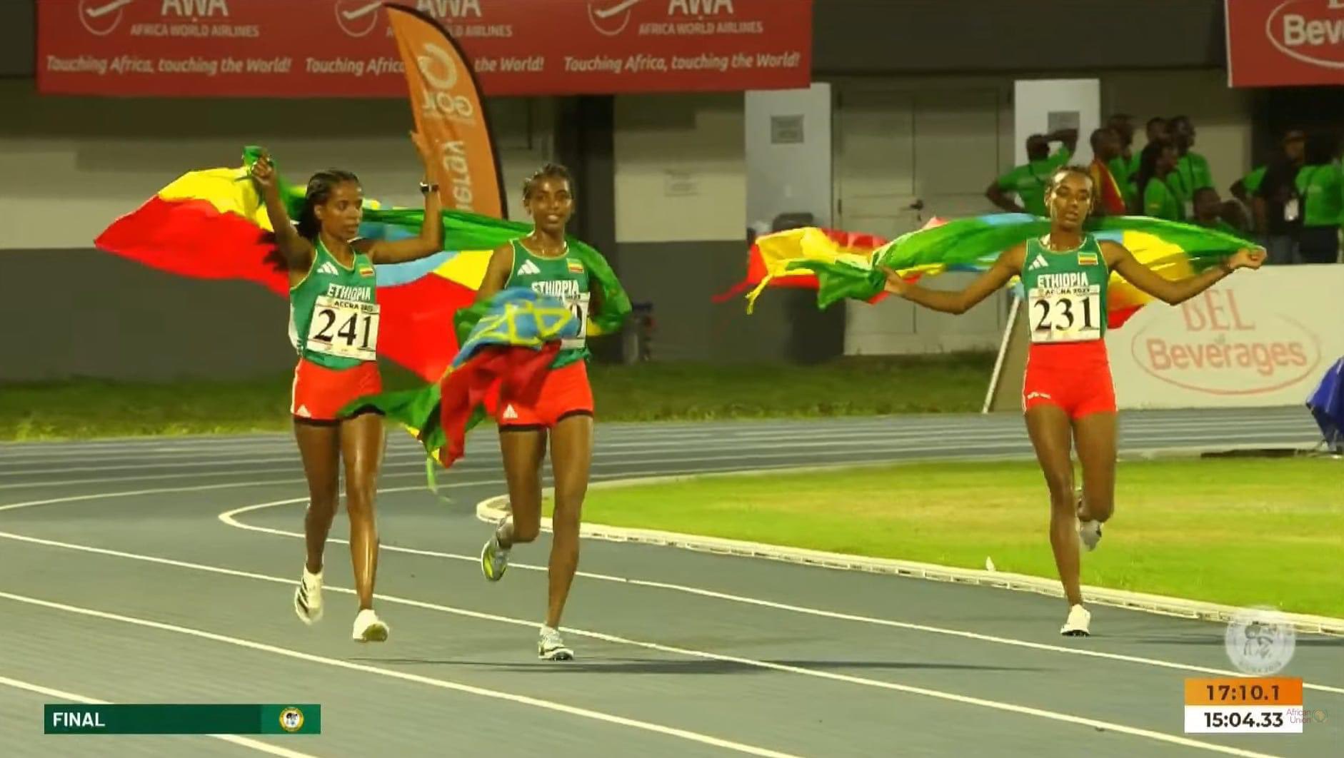 African Games 2023: Ethiopia dominates distance races on day one, Ghana ...