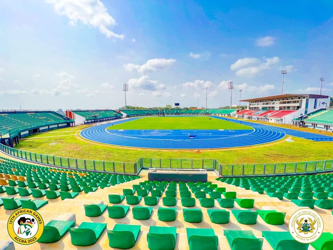 University of Ghana Stadium tracks need to be watered three times a ...