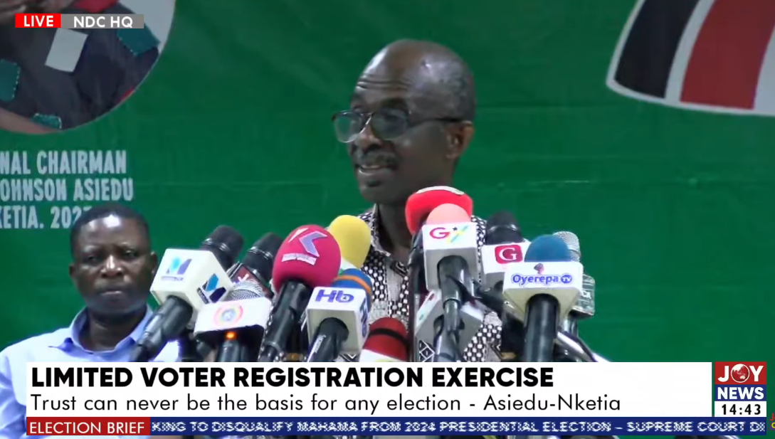 NDC raises more concerns over EC's integrity over missing BVR kits ...