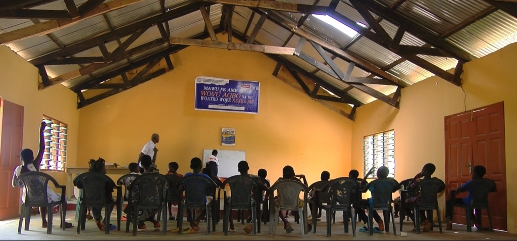 Children in TeacherKofe undergoing Complementary Basic Education