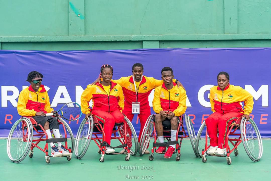 Ghana Wheelchair Tennis set for history in Paris 2024