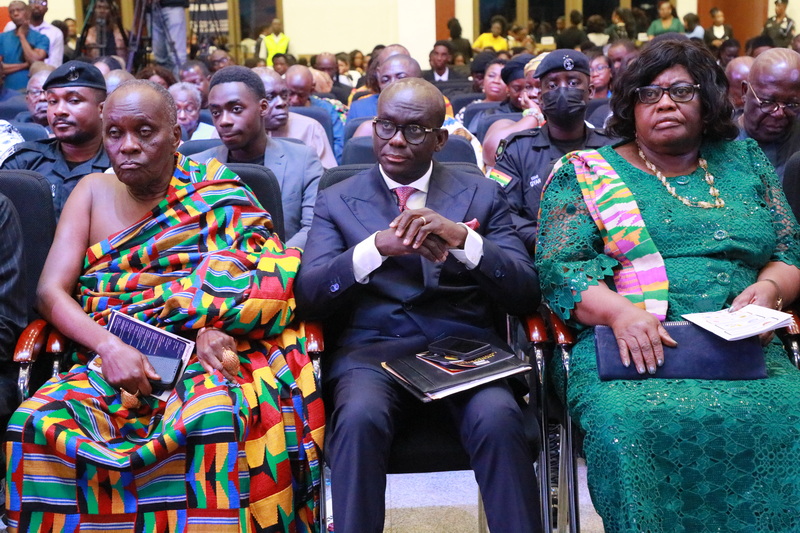 University of Professional Studies Law School on Thursday honored Paramount Chief of Asante Asokore, Professor Nana SKB. Asante at an Honorific Lecture at the university’s auditorium in Accra.