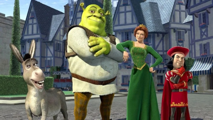 Shrek 2 was released in 2004, Shrek The Third came out in 2007, and Shrek Forever After hit cinemas in 2010.