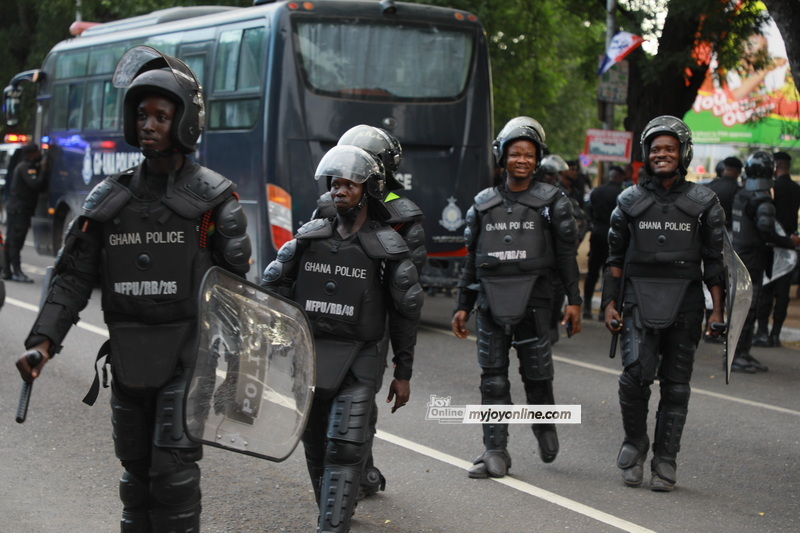 Day two of Say No To  Galamsey  Demo: Dozens arrested 
Day two of the Say No To Galamsey demonstration which was started on September 21, 2024 witnessed several arrests of members by police on Sunday .
