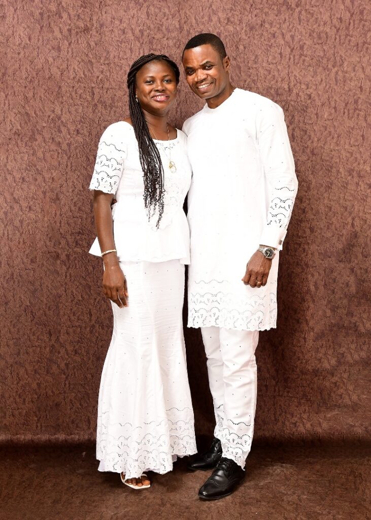 Dr Solomon Obiri-Yeboah and his wife Mrs Patience Obiri-Yeboah