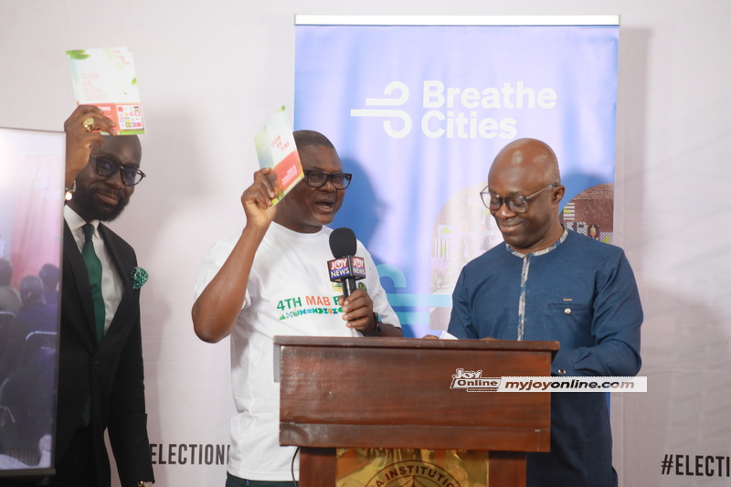 Joynews on Tuesday held its National Dialogue on Clean Air and Election at the Engineers Centre at Roman Ridge in Accra.