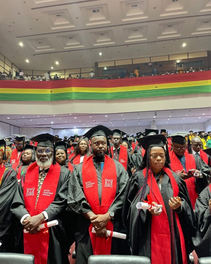 Justice Yonny Kulendi urges Accra Business School graduates to lead with integrity