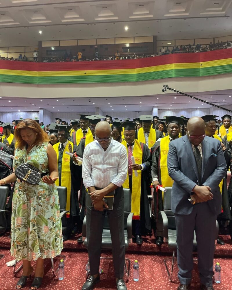 Justice Yonny Kulendi urges Accra Business School graduates to lead with integrity