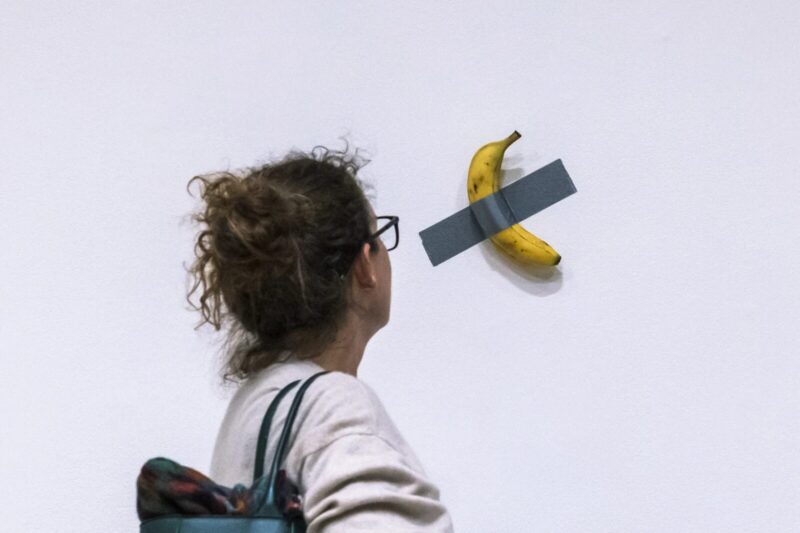 Duct-taped Banana Artwork Sells For $6.2m In NYC - MyJoyOnline