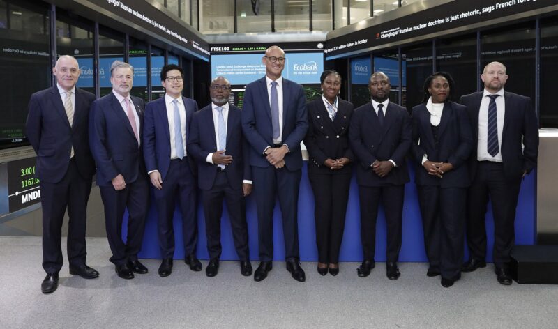 Ecobank opens the market at London Stock Exchange to celebrate successful issuance of $400m Eurobond