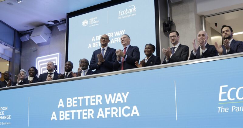 Ecobank opens the market at London Stock Exchange to celebrate successful issuance of $400m Eurobond